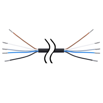 CS INSTRUMENTS Connection cable for probes 10 m with open ends 