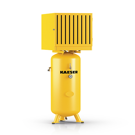 KAESER Industrial Reciprocating compressor model KCT 840-250 (vertical) oil-free with sound enclosure 