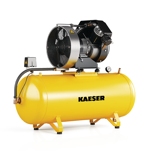 KAESER Industrial Reciprocating compressor model KCT 840-250 (horizontal) oil-free