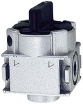 Ball valve 3/2-way »multifix-mini«, lockable, Size 0, G 1/8