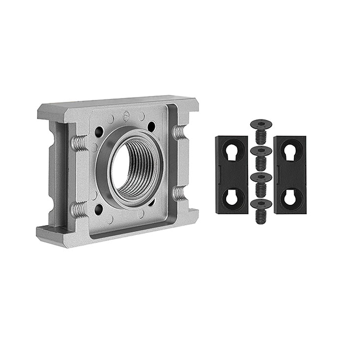 Connection plate, for ball valve 3/2-way »multifix«, Size 5, G 1