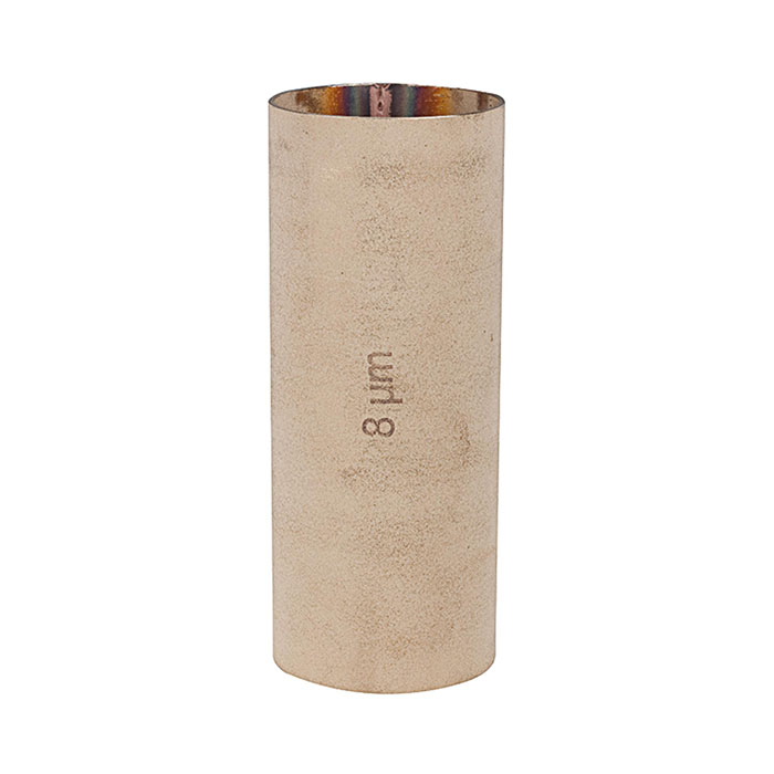 Filter element 8 µm, Sintered bronze, filter »Standard«, Size 5