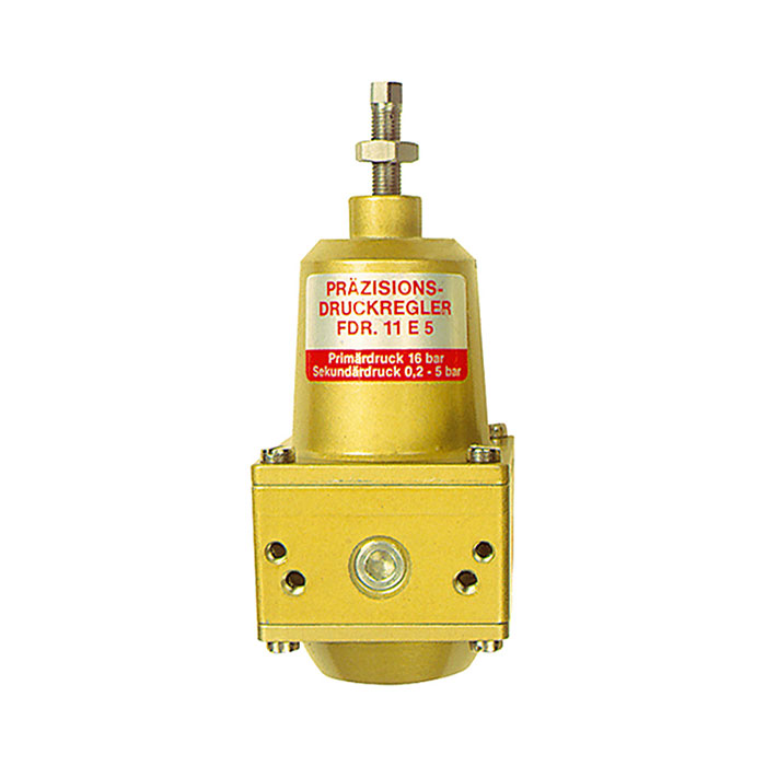 Precision pressure regulator, G 1/4, Control range 0.1 - 2 bar