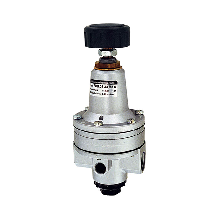 Precision pressure regulator, G 1/4, Control range 0.05 - 7 bar