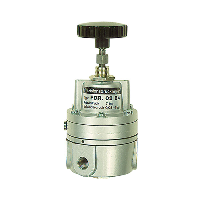 Precision pressure regulator, G 1/4, Control range 0.05 - 2 bar