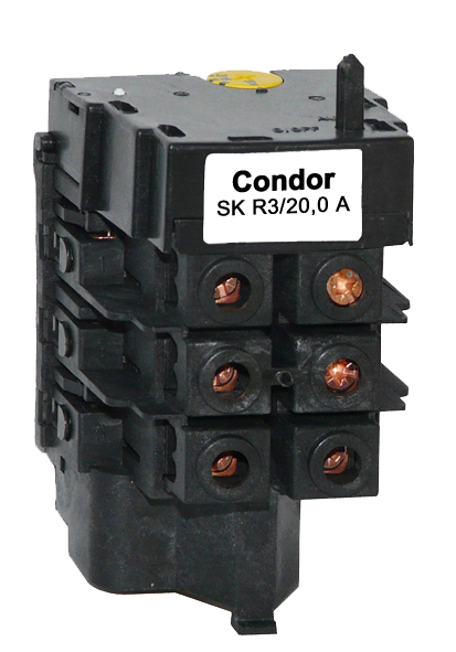 Condor Thermal overload relay, 3 phase, SK R3/20,0, 16.00 - 20.00 A