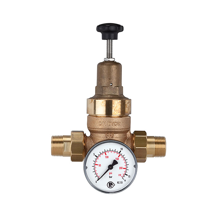 Pressure regulator for potable water, without DVGW, R 3/4