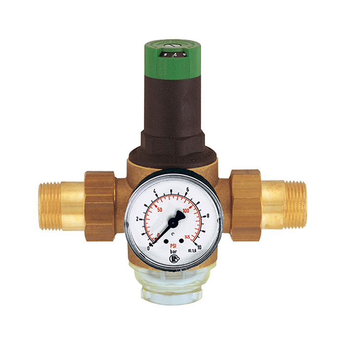 Pressure regulator, potable water, DVGW tested, R 1/2, 1.5-6 bar