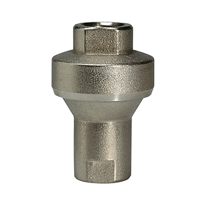 Inline pressure regulator for water / air, G 1/4, pre-set 1 bar