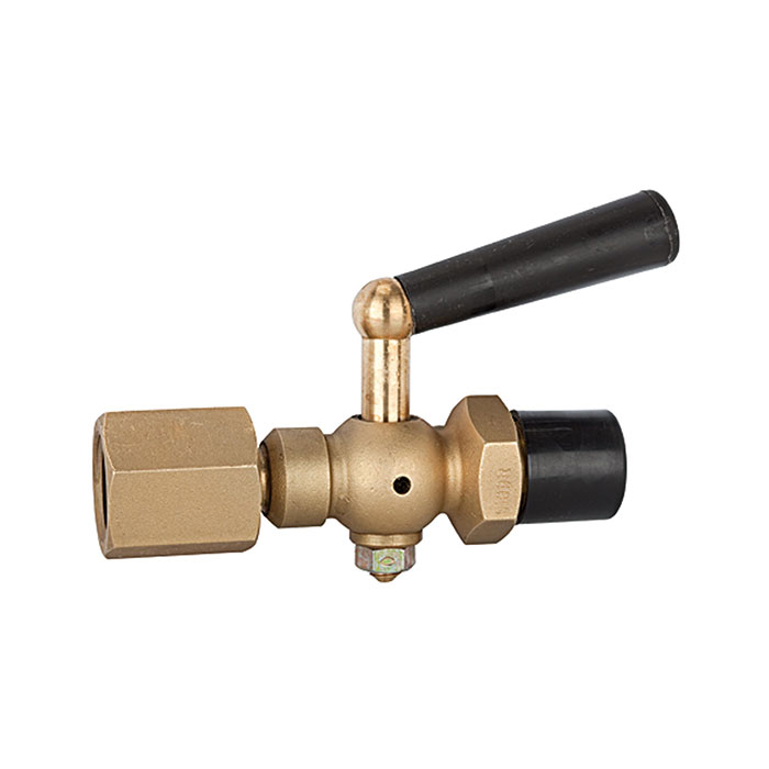 Block valve pressure gauge, taps - rotating bushing, G 1/2