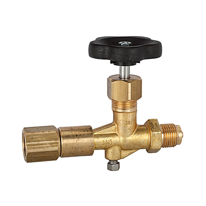 Blocking valve pressure gauge, taps - rotating bushing, G 1/2