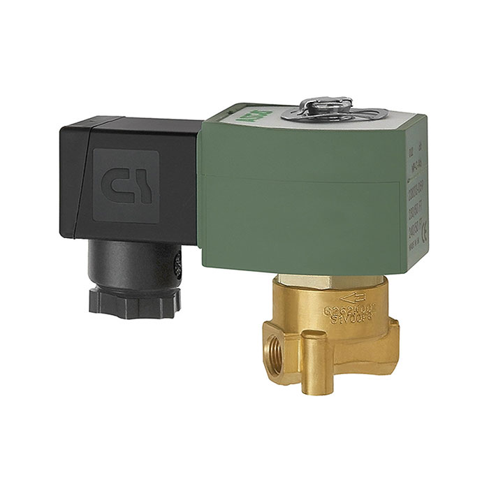 2/2-way solenoid valve, NC, directly operated, 230 V, 50 - 60 Hz