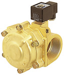 2/2-way solenoid valve, NC, pilot operated, 24 V DC, Rp 2