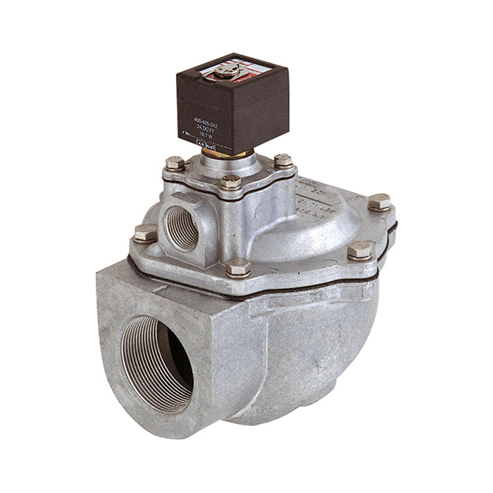 Pulse diaphragm valve, NC, 230 V, 50 - 60 Hz internal pre-control