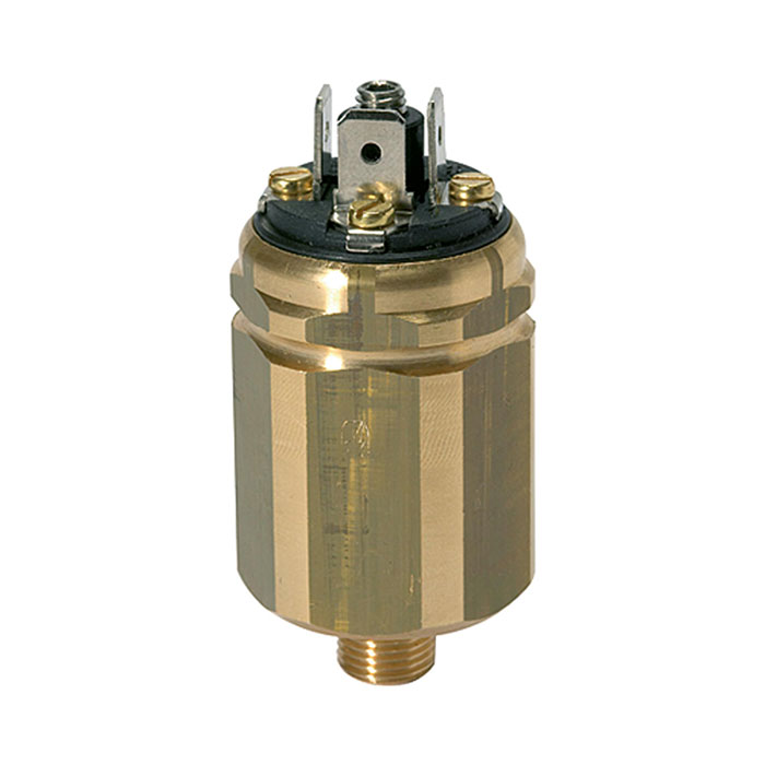 Vacuum pressure switch, Brass, G 1/8, Setting range 20 - 800 mbar