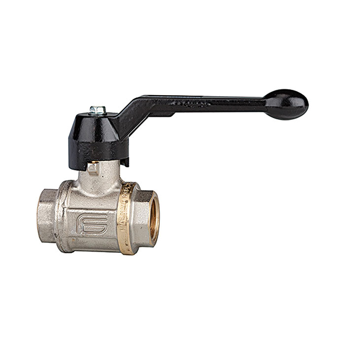 Ball valve heavy duty design, Manual lever, IT/IT, G 1/4