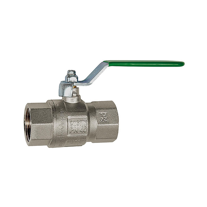 Potable water ball valve, Manual lever, IT/IT, Rp 1/4