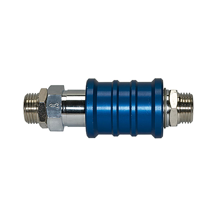 Manual sliding valve, G 3/8 ET, AF 22, PN max. 10 bar