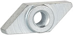 Threaded plate for the T-nut, for compact/standard cylinder, M3