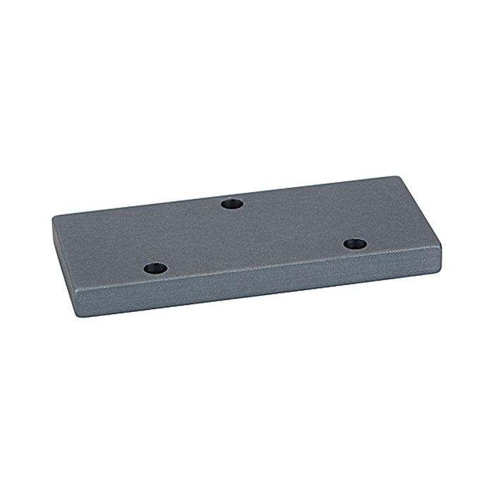 Cover panel for base plate G 1/4 for connection face G 1/8