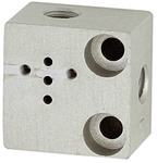 Single base plate, M5 for mini solenoid valve 15 mm