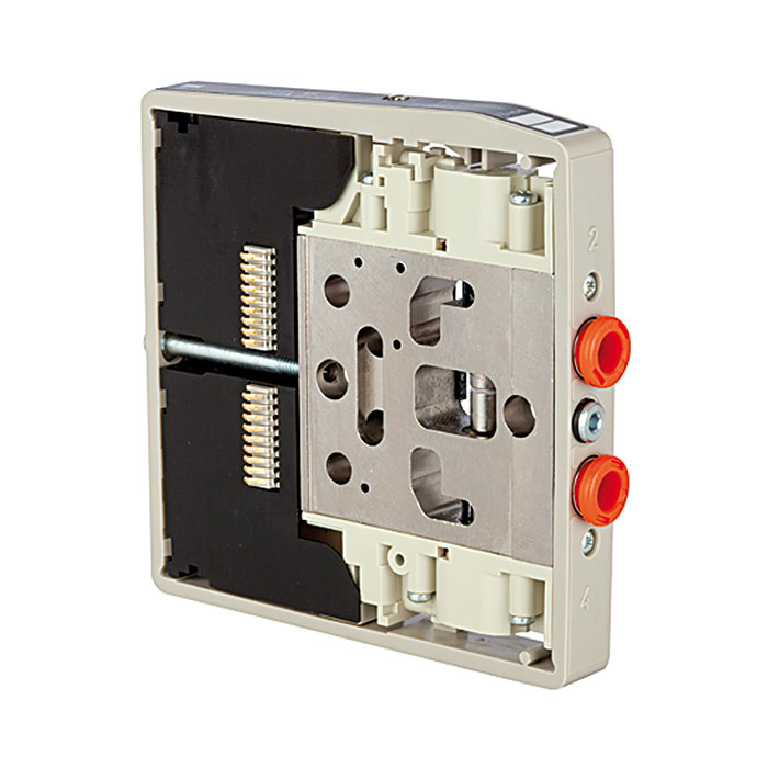 Valve disc HDM Connection 6 mm 5/2-way monostable, only use 1 pin