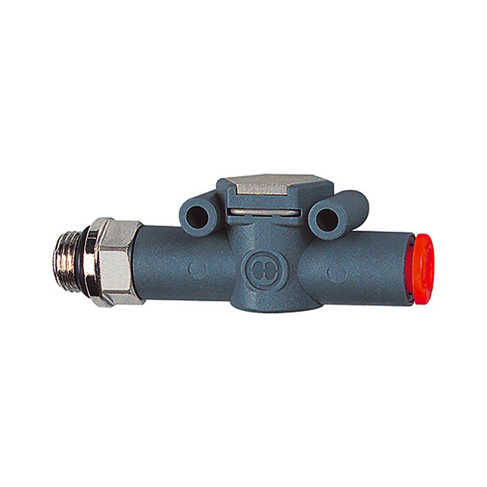 Check valve, Thread (inlet) - hose (outlet), G 1/8, hose 4