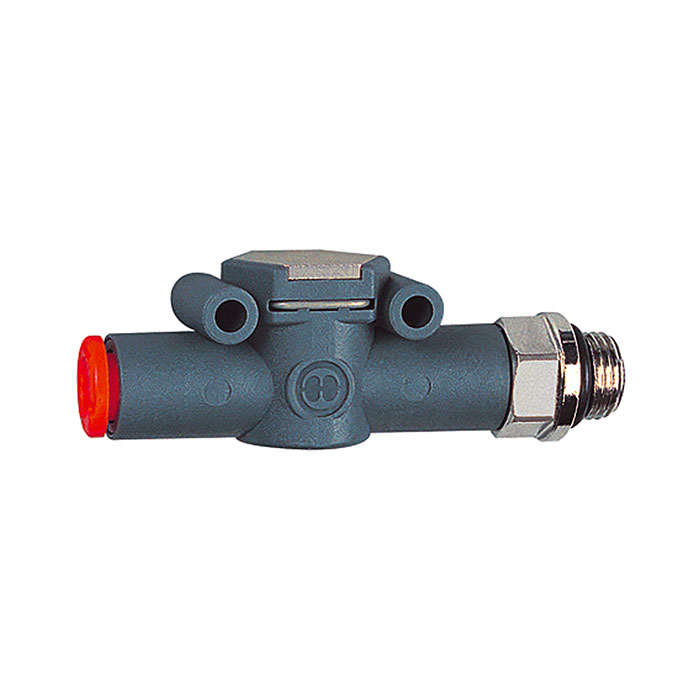 Check valve, Hose (inlet) - thread (outlet), G 1/8, hose 4