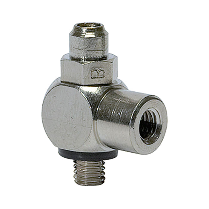 Throttle valve, both directions throttling (B) G 1/4 IT, G 1/4