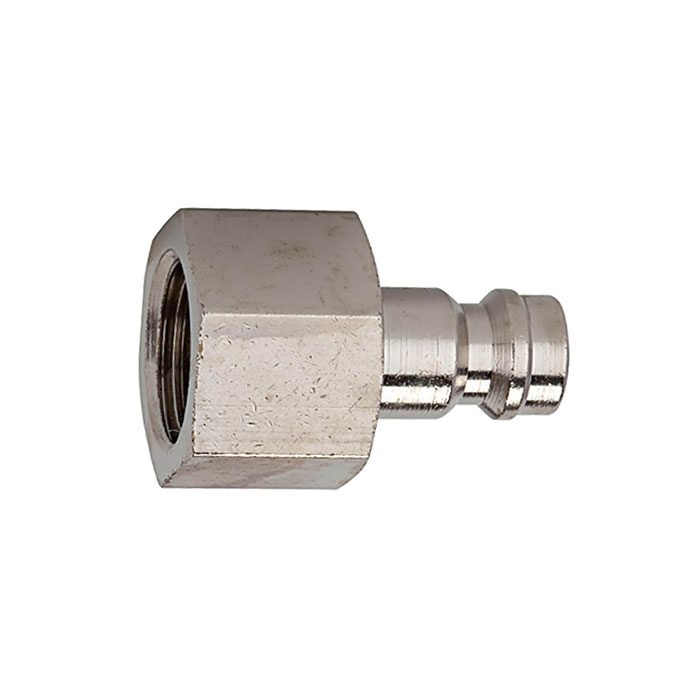 Nipple for couplings I.D. 5, nickel-plated brass, G 1/8 IT