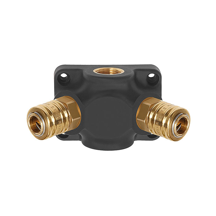 End distributor socket, G 3/4, 3 stand.Coupl. I.D. 7.2, max.15bar