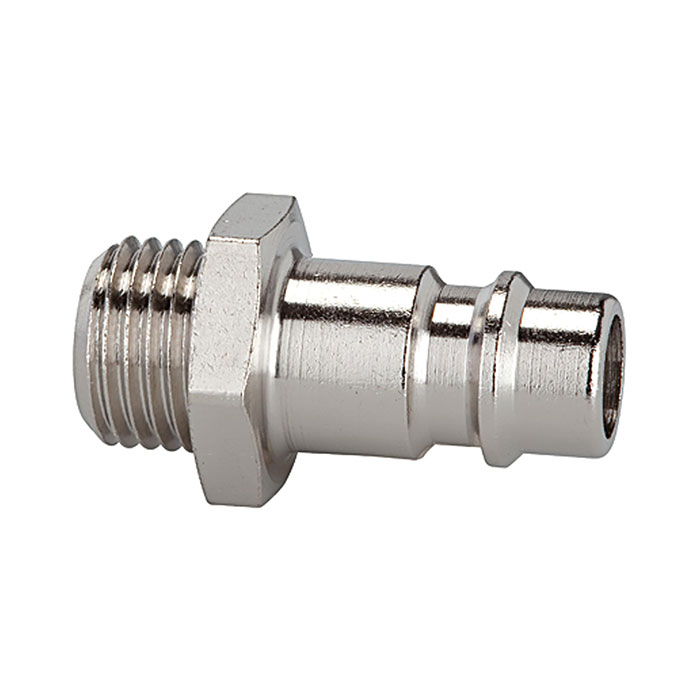 Nipple for coupl. I.D. 7.2-7.8, nickel-pl. brass, G 1/8 ET