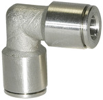 Push-in L-connector, for hose exterior Ø 8 mm