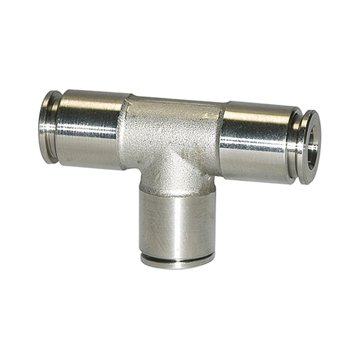 Push-in T-connector, for hose exterior Ø 10 mm