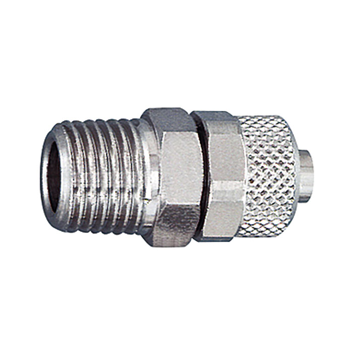 Straight screw-in fitting, ET conical, R 1/8, for hose 4/2