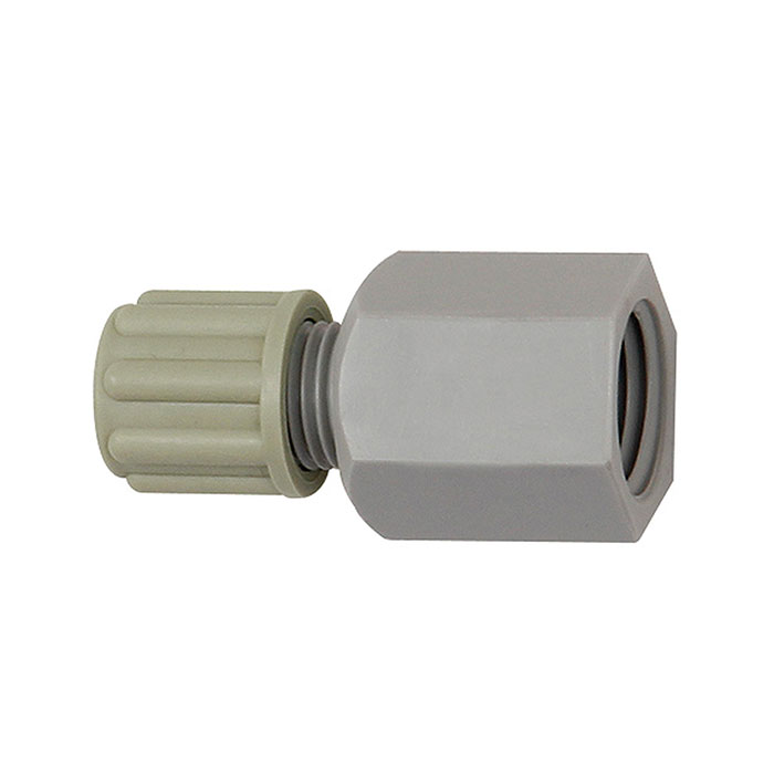 Straight screw-on fitting G 1/8 i., for hose 6/8 mm, AF 17, PA