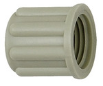 Knurled nut, M10x1, for hose 4/6 mm, PP