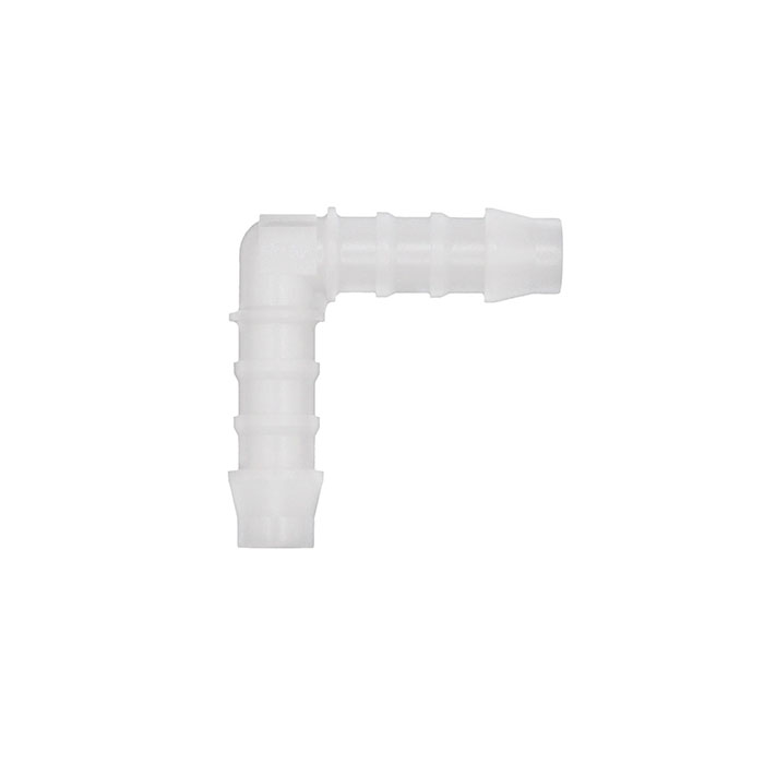 Angled hose fitting supports, for hose I.D. 3 mm, POM