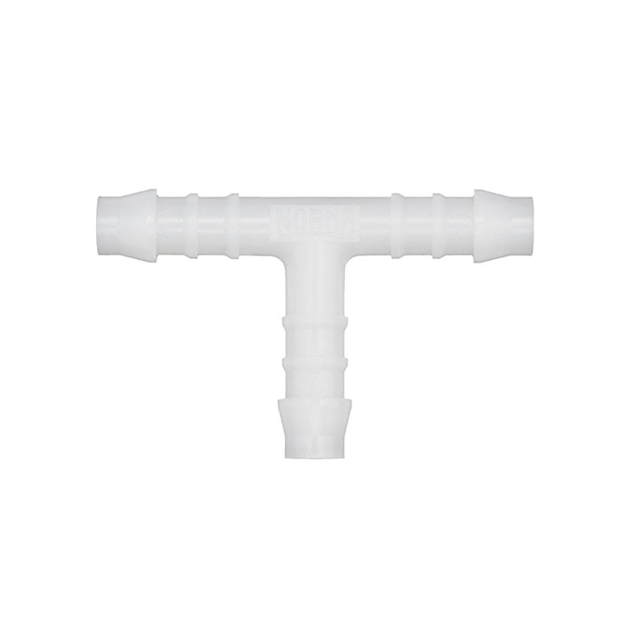 T-hose fitting supports, for hose I.D. 3 mm, POM