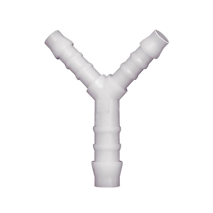 Y reducing supports, for hose I.D. 4/6/4 mm, POM