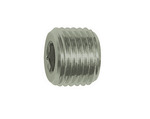 Locking screw, Hexagonal socket, without flange, R 3/8