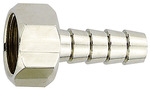 Screw-on hose connector, G 1/8 i., for hose I.D. 6, AF 12