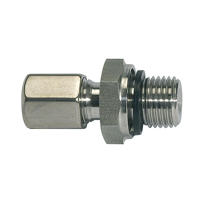 Straight screw-in fitting, G 1/8, Pipe exterior Ø 8