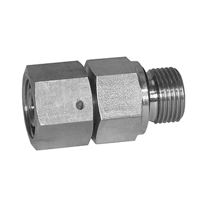 Adjustable straight screw-in fitting, Sealing cone, G 1/8