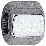 Coupling nut, M8x1, Pipe exterior Ø 4 mm, Stainless steel 1.4571