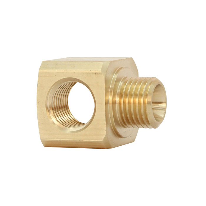 T screw on distributor, M5, AF 10, Brass