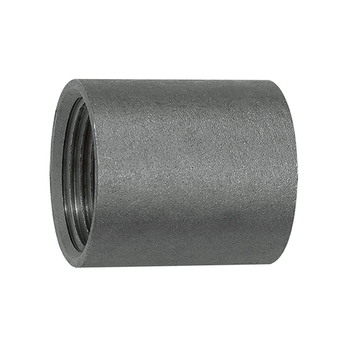 Weld-on coupler 16, Continuous thread, Rp 1/2, Length 34 mm