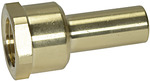 Screw-on supports, brass, IT, G 1/2, for pipe exterior Ø 15 mm