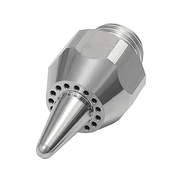 Low noise round nozzle, M12x1.25, Nozzles-exterior Ø 13 mm