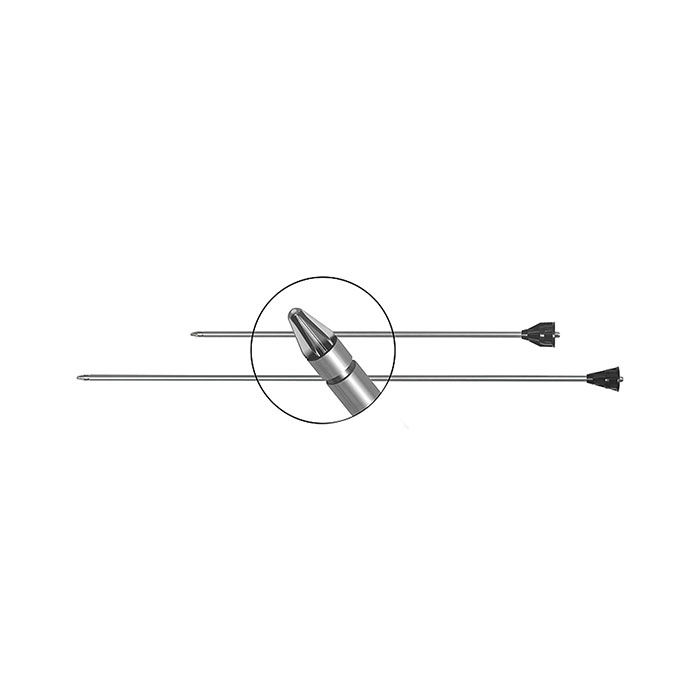 Extension pipe, Star-tip nozzle, 300 mm straight